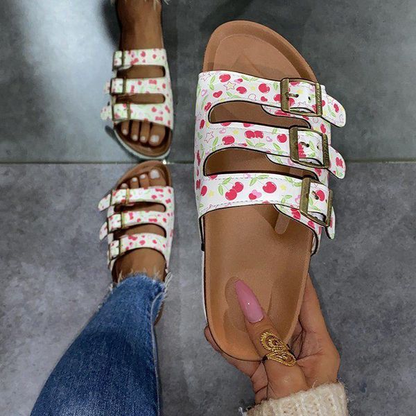 2021 plus size european and american new thick-soled cork mid-heel round-toe slippers female belt buckle printed snake print bea, Black
2021 plus size european and american new thick-soled cork mid-heel round-toe slippers female belt buckle printed snake print bea, Black