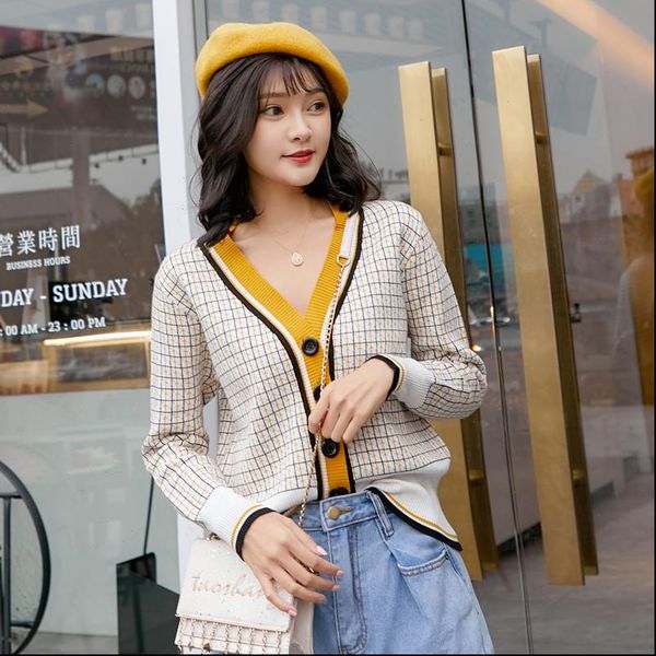jacquard knit cardigans sweater women v neck pull sweater autumn winter long sleeve thicken open cardigan outfits, White;black
jacquard knit cardigans sweater women v neck pull sweater autumn winter long sleeve thicken open cardigan outfits, White;black