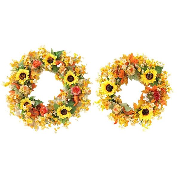 decorative flowers & wreaths fall sunflower pumpkin wreath for front door wall window wedding party farmhouse home thanksgiveing decoration
decorative flowers & wreaths fall sunflower pumpkin wreath for front door wall window wedding party farmhouse home thanksgiveing decoration