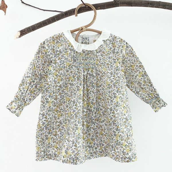 spring kids girl long sleeve dress infant baby girl newborn dress clothes baby girl embroidery floral dress, Blue
spring kids girl long sleeve dress infant baby girl newborn dress clothes baby girl embroidery floral dress, Blue