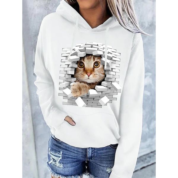 women's art style party pullover hooded sweatshirt graphic 3d printing round neck long sleeve casual fall winter, Black
women's art style party pullover hooded sweatshirt graphic 3d printing round neck long sleeve casual fall winter, Black