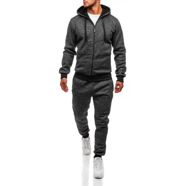 men's tracksuits zogaa men tracksuit hooded zipper jacket+joggers two pieces set spring autumn sweatsuits patchwork gym sports suit set, Gray
men's tracksuits zogaa men tracksuit hooded zipper jacket+joggers two pieces set spring autumn sweatsuits patchwork gym sports suit set, Gray
