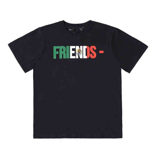 vlove summer personalized fashion short sleeve versatile t-shirt for men and women, White;black
vlove summer personalized fashion short sleeve versatile t-shirt for men and women, White;black