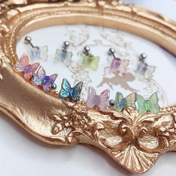 stud 1pc cute butterfly studs earrings for women girls ins minimalist cartilage tragus piercing body jewelry gifts, Golden;silver
stud 1pc cute butterfly studs earrings for women girls ins minimalist cartilage tragus piercing body jewelry gifts, Golden;silver