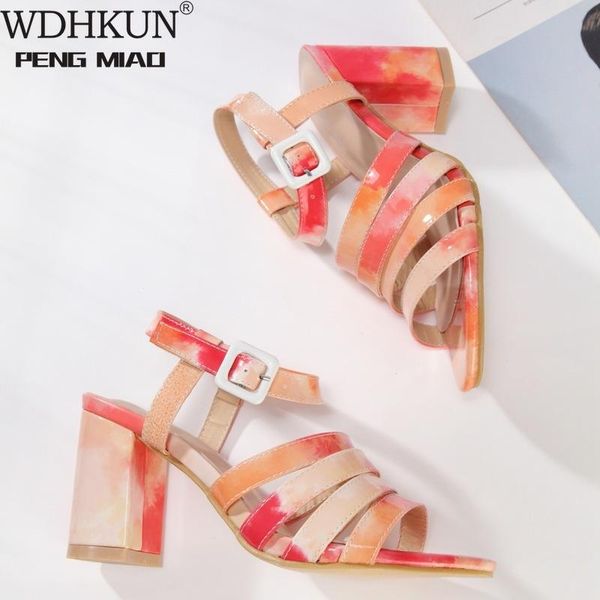 7.5cm sandalias mujer 2021 women sandals gladiator high heels strap pumps cut buckle strap shoes fashion summer ladies shoes 42, Black
7.5cm sandalias mujer 2021 women sandals gladiator high heels strap pumps cut buckle strap shoes fashion summer ladies shoes 42, Black