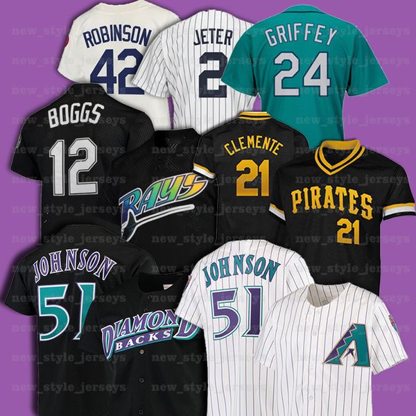 21 roberto clemente 51 randy johnson 42 jackie robinson 12 wade boggs retro men mitchell & ness baseball jersey z2, Blue;black
21 roberto clemente 51 randy johnson 42 jackie robinson 12 wade boggs retro men mitchell & ness baseball jersey z2, Blue;black