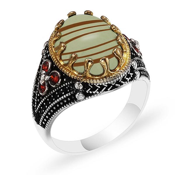 cluster rings men's silver color ring vintage style jewelry gift male domineering side inlaid with red zircon, Golden;silver
cluster rings men's silver color ring vintage style jewelry gift male domineering side inlaid with red zircon, Golden;silver