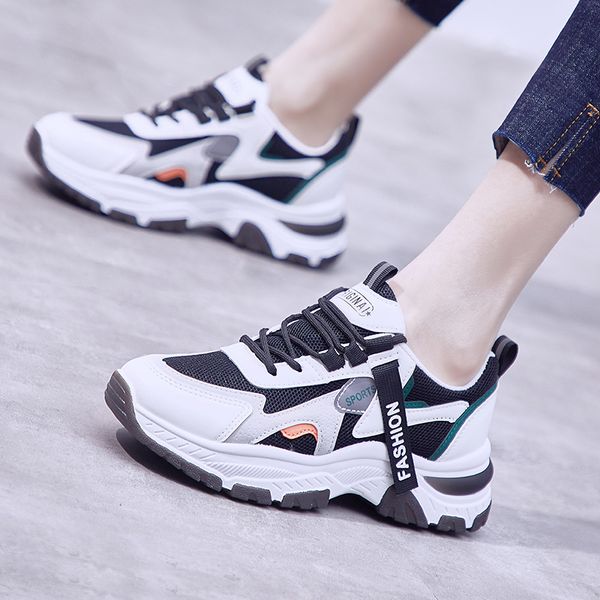 spring daddy women's shoes 2021 new spring and autumn versatile leisure sports net shoes, Black
spring daddy women's shoes 2021 new spring and autumn versatile leisure sports net shoes, Black