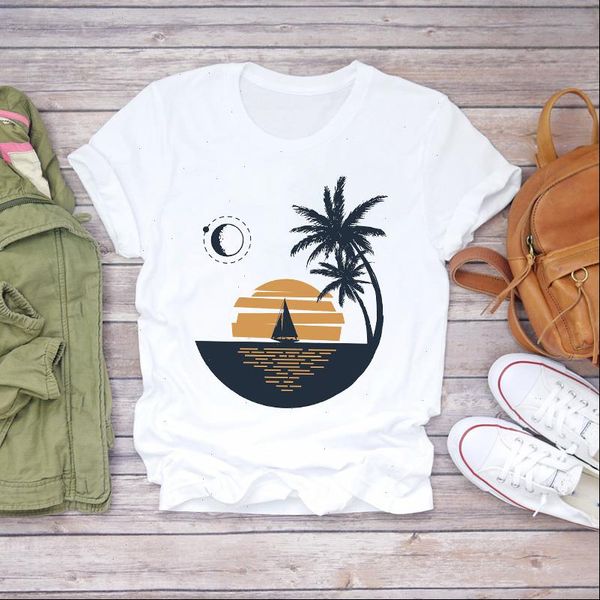 women short sleeve beach holiday travel print clothes lady t shirts womens t shirt ladies graphic female tee t shirt, White
women short sleeve beach holiday travel print clothes lady t shirts womens t shirt ladies graphic female tee t shirt, White