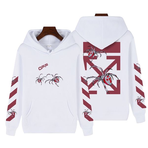 new brand off printed sweater casual fashion men's solid color loose ow sports hoodie, Black
new brand off printed sweater casual fashion men's solid color loose ow sports hoodie, Black
