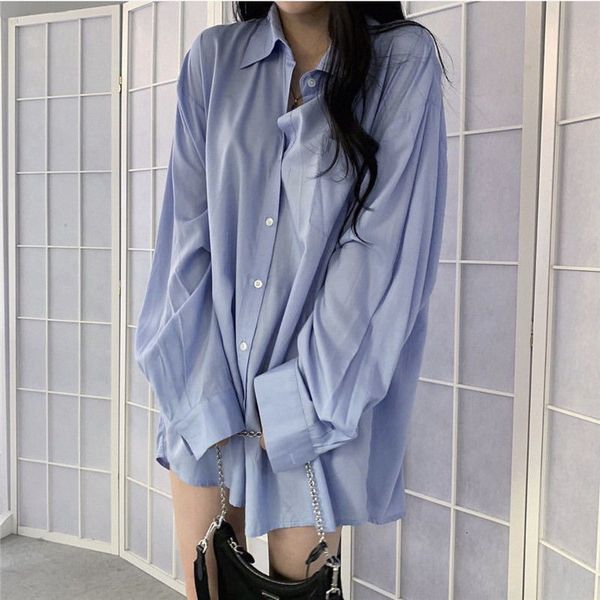 women's blouses & shirts fancy korean dress lapel half long white big shirt retro female sweater casual jusk
women's blouses & shirts fancy korean dress lapel half long white big shirt retro female sweater casual jusk