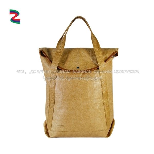 washable kraft paper backpack double shoulder computer bag dupont cork school fitness
washable kraft paper backpack double shoulder computer bag dupont cork school fitness
