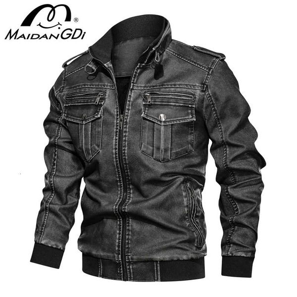 men's jackets winter new motorcycle pu leather jackets military pilot bomber tactical jacket male autumn vintage coats 201111, Black;brown
men's jackets winter new motorcycle pu leather jackets military pilot bomber tactical jacket male autumn vintage coats 201111, Black;brown