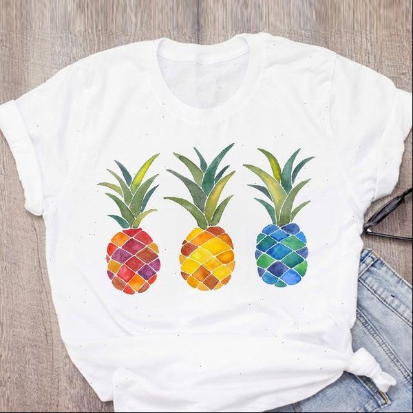 women printed fruit short sleeve summer lady t shirt womens clothing tee female t, White
women printed fruit short sleeve summer lady t shirt womens clothing tee female t, White