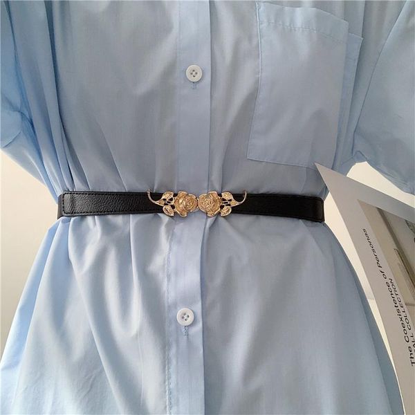 belts rose elastic belt women's fashion all-match string with dress coat shirt waist seal decoration thin, Black;brown
belts rose elastic belt women's fashion all-match string with dress coat shirt waist seal decoration thin, Black;brown