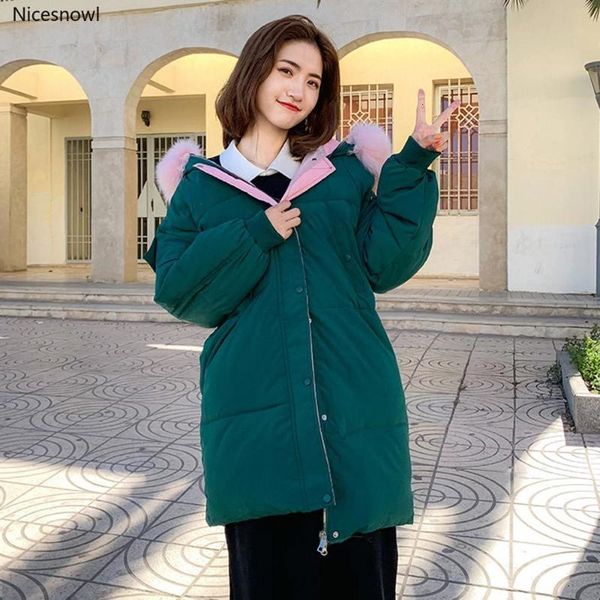 winter long jacket womenfashion autumn warm thicken cotton padded down parkas female clothing coat, Black
winter long jacket womenfashion autumn warm thicken cotton padded down parkas female clothing coat, Black