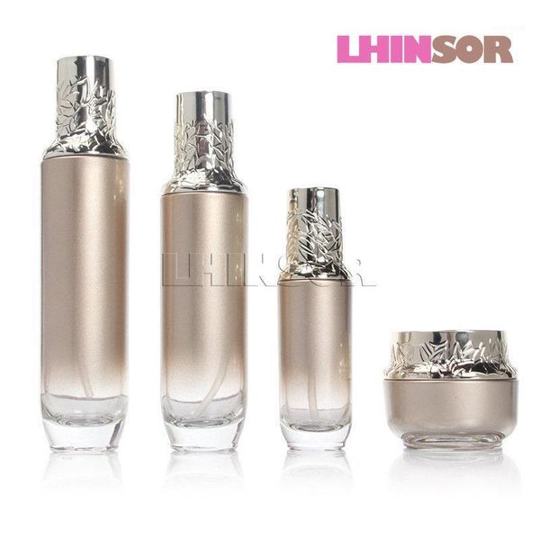 storage bottles & jars 5pcs/lot high-grade golden glass carving decorative pattern cover spray lotion cream jar cosmetic packaging container
storage bottles & jars 5pcs/lot high-grade golden glass carving decorative pattern cover spray lotion cream jar cosmetic packaging container