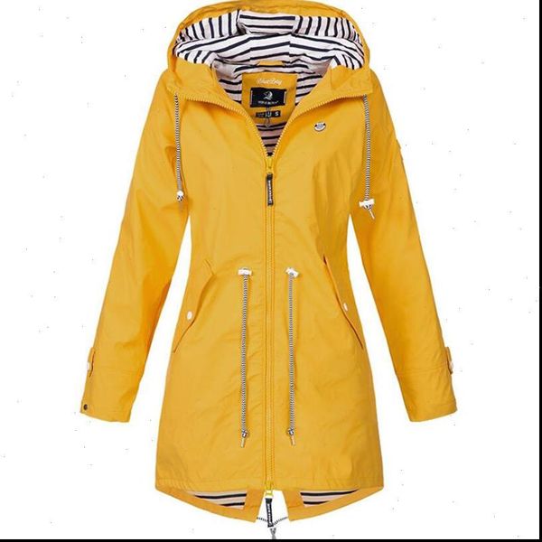 2021 spring and autumn womens solid rain jacket outdoor jackets waterproof hooded raincoat windproof ing, Tan;black
2021 spring and autumn womens solid rain jacket outdoor jackets waterproof hooded raincoat windproof ing, Tan;black