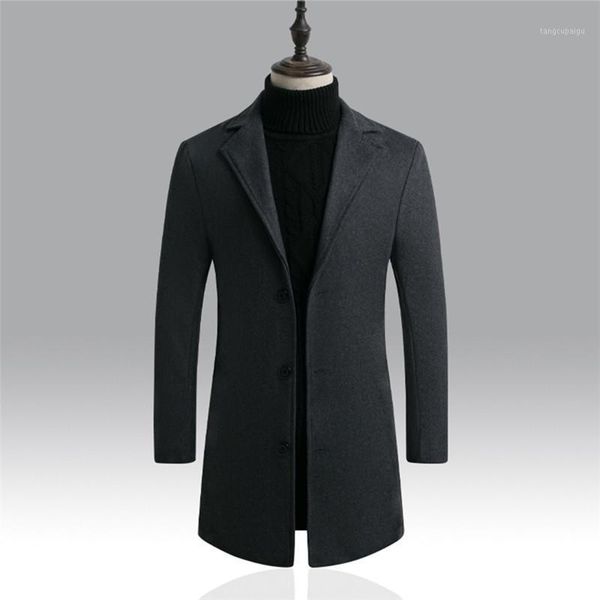 men's wool & blends 2021 winter autumn men suits high-quality long windbreaker jackets simple slim coat thick warm trench, Black
men's wool & blends 2021 winter autumn men suits high-quality long windbreaker jackets simple slim coat thick warm trench, Black