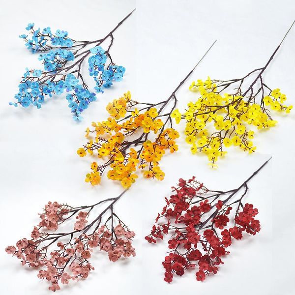 decorative flowers & wreaths artificial simple bouquet plum silk high end wedding party bride home table plant decoration single bossom bran
decorative flowers & wreaths artificial simple bouquet plum silk high end wedding party bride home table plant decoration single bossom bran