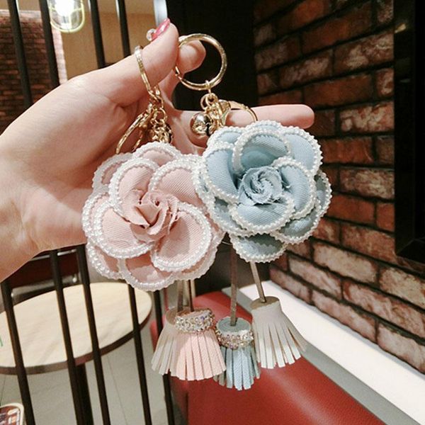 keychains flowers keychain key chain gold color leather tassel ring porte clef bag charm pendant jewelry camellia car, Silver
keychains flowers keychain key chain gold color leather tassel ring porte clef bag charm pendant jewelry camellia car, Silver