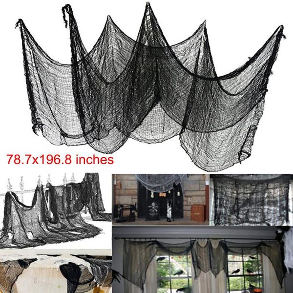 other home decor black halloween creepy gauze large grid yarn cloth door house gothic props party horror decoration ornaments
other home decor black halloween creepy gauze large grid yarn cloth door house gothic props party horror decoration ornaments