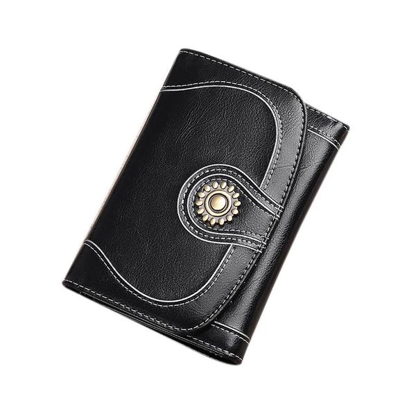wallets sendefn split leather wallet for women female purse ladies small clutch retro brand design card holder purses, Red;black
wallets sendefn split leather wallet for women female purse ladies small clutch retro brand design card holder purses, Red;black