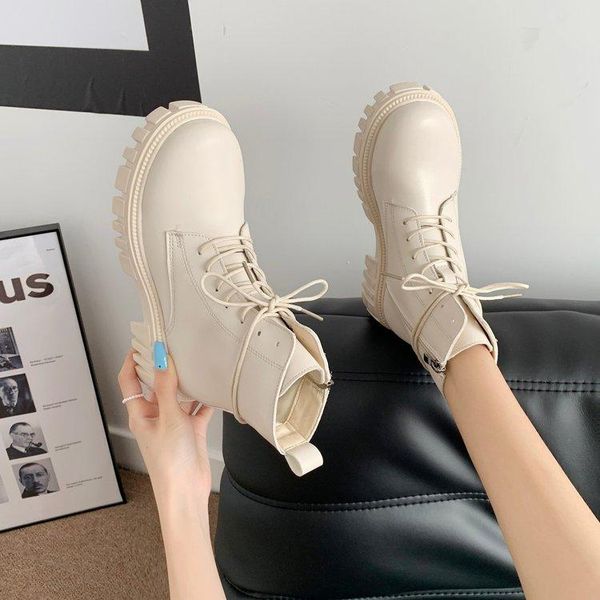boots spring autumn woman fashion black ankle female white lace-up leather ladies square heel round toe botas for women
boots spring autumn woman fashion black ankle female white lace-up leather ladies square heel round toe botas for women