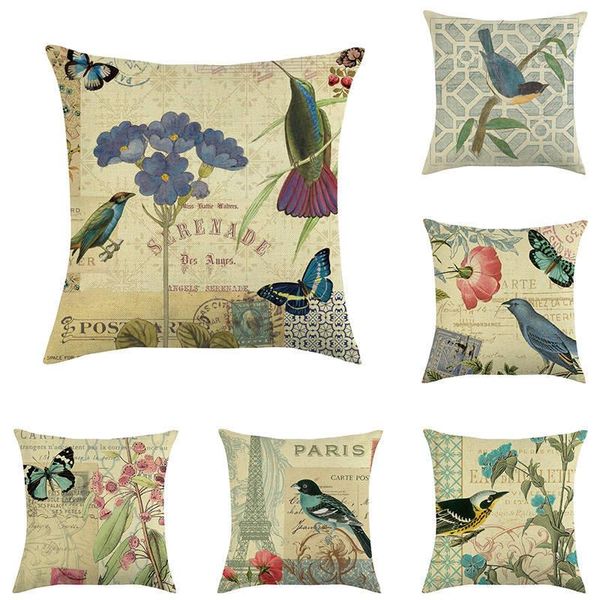 cute vintage bird animal one side print cushion cover linen pillow cover for home sofa seat throw covers decorative 45x45cm
cute vintage bird animal one side print cushion cover linen pillow cover for home sofa seat throw covers decorative 45x45cm