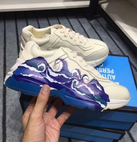 men's casual shoes dad sneakers paris fashion women's shoes platform sports strawberry wave mouth tiger web print, Black
men's casual shoes dad sneakers paris fashion women's shoes platform sports strawberry wave mouth tiger web print, Black