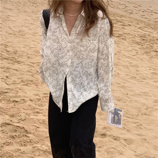 women's blouses & shirts hzirip korean slim fashion all-match single-breasted gentle 2021 elegant summer ladies loose design long-sleev, White
women's blouses & shirts hzirip korean slim fashion all-match single-breasted gentle 2021 elegant summer ladies loose design long-sleev, White