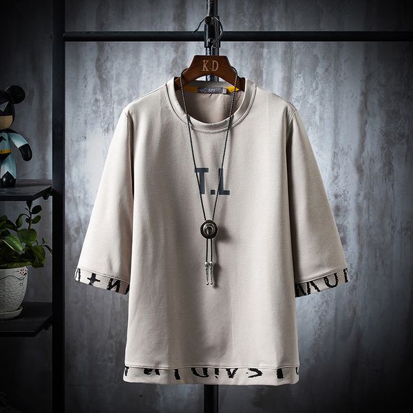 2021 new letter men's t-shirt print cotton summer short sleeve o-neck tees male fashion shirt ycty, White;black
2021 new letter men's t-shirt print cotton summer short sleeve o-neck tees male fashion shirt ycty, White;black