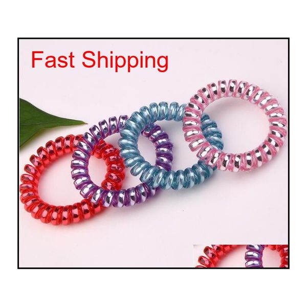 metal color 25 colors telephone wire cord headbands for women elastic hair bands rubber ropes hair ring girls jllyau bdedome, Silver
metal color 25 colors telephone wire cord headbands for women elastic hair bands rubber ropes hair ring girls jllyau bdedome, Silver