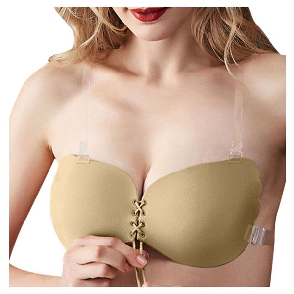 bustiers & corsets adhesive invisible bra silicone strapless women sticky bralette underwear lingerie super push up non slip plus size, Black;white
bustiers & corsets adhesive invisible bra silicone strapless women sticky bralette underwear lingerie super push up non slip plus size, Black;white