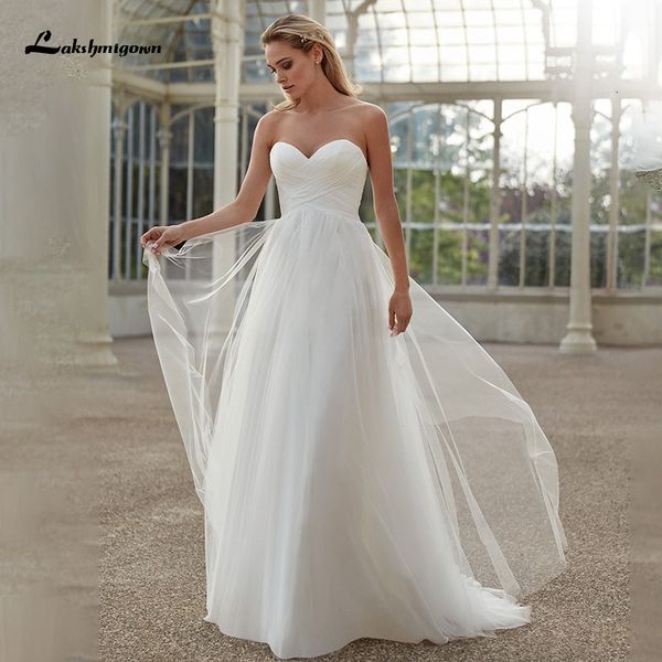 new strapless a line wedding es 2021 sweetheart organza beach bridal gown robe de mariee bilk, White
new strapless a line wedding es 2021 sweetheart organza beach bridal gown robe de mariee bilk, White