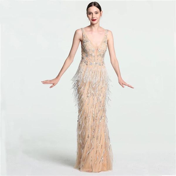 party dresses deep v-neck prom dress crystal beads long evening 2021 floor length dubai, White;black
party dresses deep v-neck prom dress crystal beads long evening 2021 floor length dubai, White;black