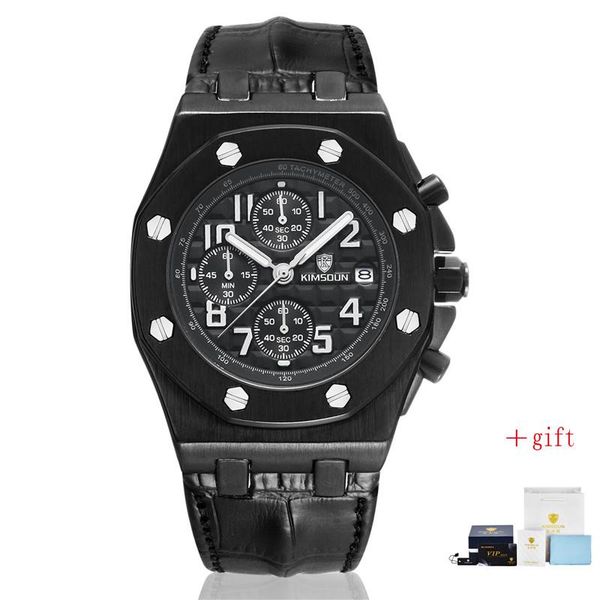 wristwatches 2021 kimsdun men's watch sports chronograph military wristwatch classic leather black mens edition watches, Slivery;brown
wristwatches 2021 kimsdun men's watch sports chronograph military wristwatch classic leather black mens edition watches, Slivery;brown