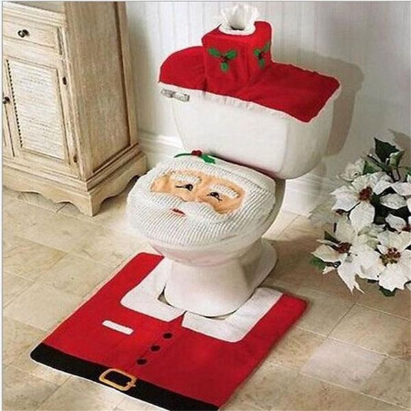 toilet seat covers 3pcs fancy santa cover and rug bathroom set christmas decor tools home warm dirt resistant
toilet seat covers 3pcs fancy santa cover and rug bathroom set christmas decor tools home warm dirt resistant