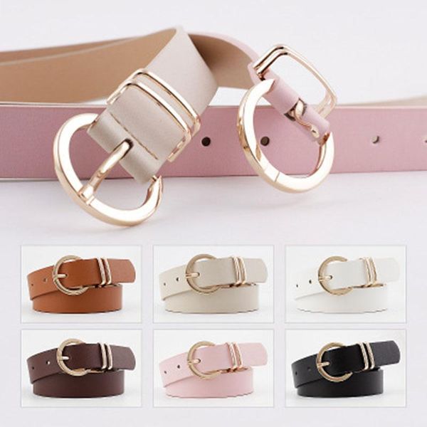belts 2021 wide women's belt alloy metal round circle buckle pin solid candy colors jeans fashion brand female, Black;brown
belts 2021 wide women's belt alloy metal round circle buckle pin solid candy colors jeans fashion brand female, Black;brown