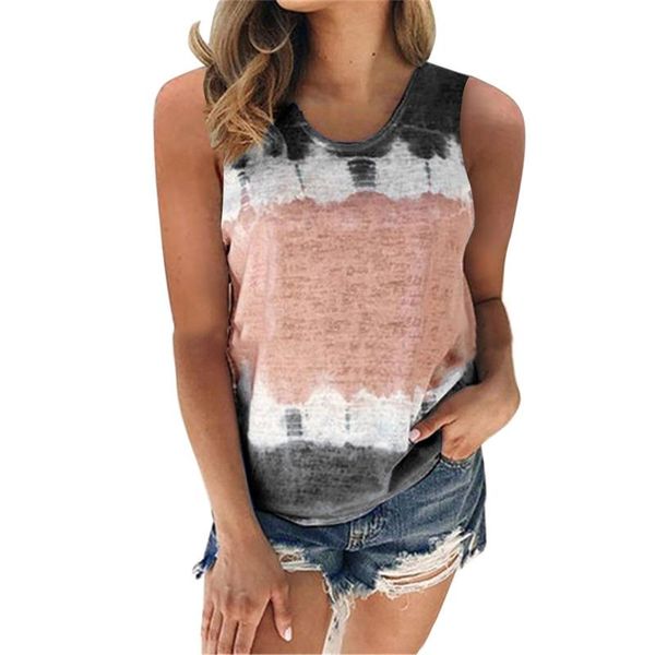 women's t-shirt kf-women's fashion summer loose round neck printed vest top, White
women's t-shirt kf-women's fashion summer loose round neck printed vest top, White