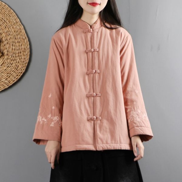 chinese cheongsam for women winter parkas coats stand button floral warm coats retro jacket oriental style clothing 11660, Red
chinese cheongsam for women winter parkas coats stand button floral warm coats retro jacket oriental style clothing 11660, Red