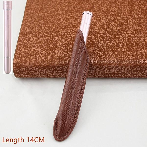 gel pens creative leather pencil bag metal pen 0.5mm nib.learn office school stationery gift luxury business ballpoint
gel pens creative leather pencil bag metal pen 0.5mm nib.learn office school stationery gift luxury business ballpoint