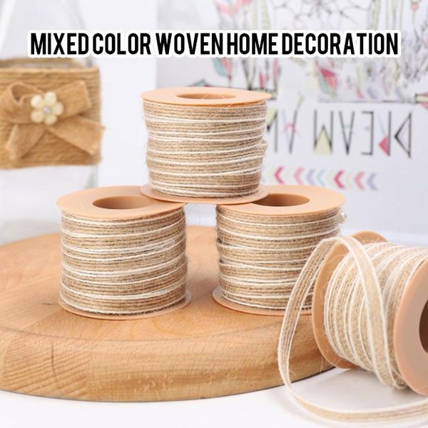 decorative objects & figurines natural linen ribbon roll jute two-sided white fish silk twin-rope diy craft gift wrapping for valentine'
decorative objects & figurines natural linen ribbon roll jute two-sided white fish silk twin-rope diy craft gift wrapping for valentine'