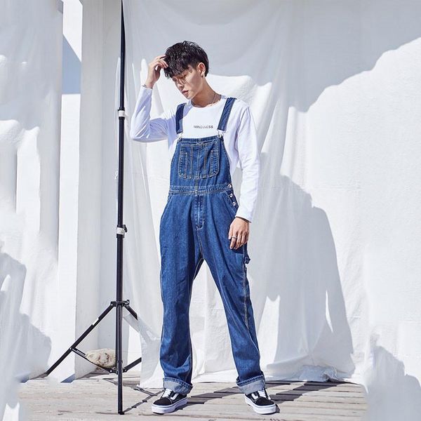 men's denim overalls large size strap straight pants light blue jeans loose work clothes more sizes 30-48 50
men's denim overalls large size strap straight pants light blue jeans loose work clothes more sizes 30-48 50