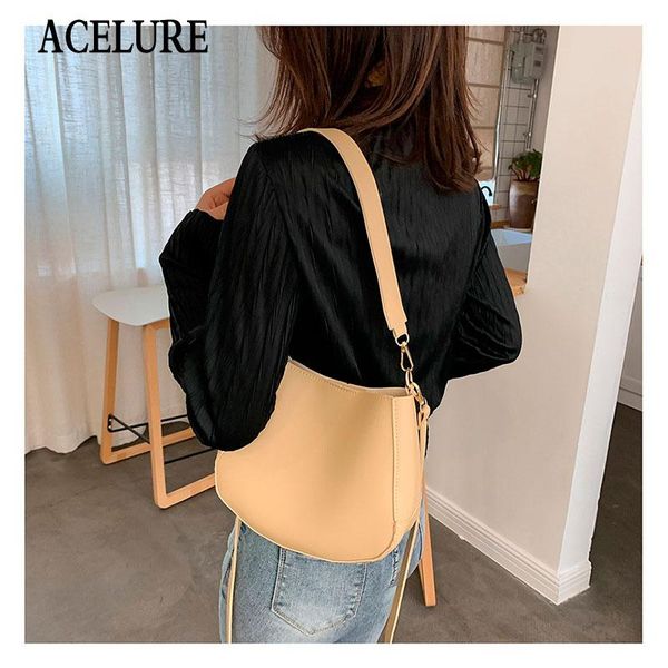 acelure casual fashion female shopping purse high capacity bucket bags for women solid soft pu leather shoulder crossbody bags
acelure casual fashion female shopping purse high capacity bucket bags for women solid soft pu leather shoulder crossbody bags