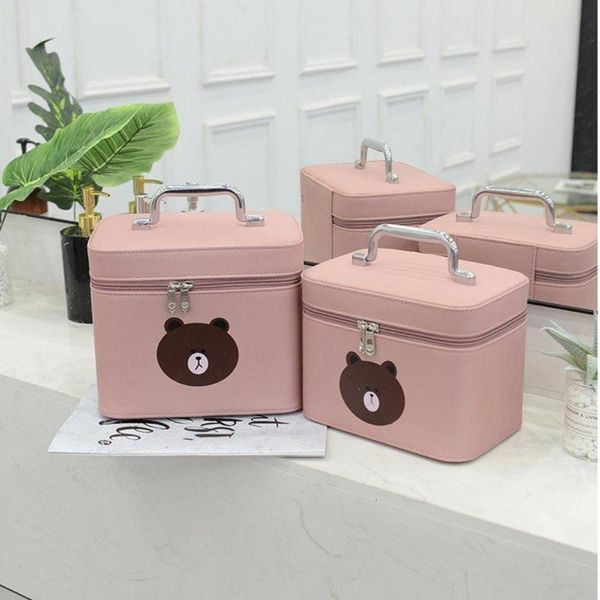 ladies multi-functional cosmetic box portable large capacity girl storage box ladies lovely home dormitory cosmetics
ladies multi-functional cosmetic box portable large capacity girl storage box ladies lovely home dormitory cosmetics