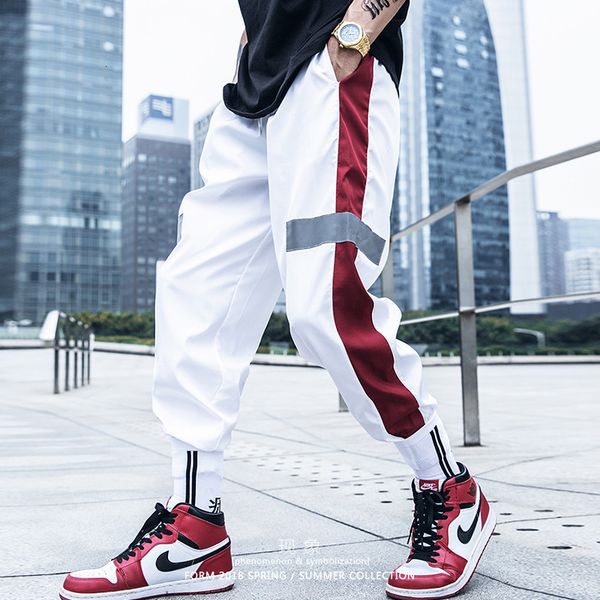 2021 new casual ankle-length fashion hip-hop men harem will see male striped plaid homme pants iql5, Black
2021 new casual ankle-length fashion hip-hop men harem will see male striped plaid homme pants iql5, Black