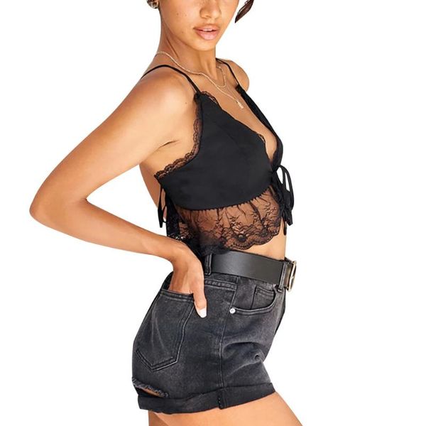 women's tanks & camis 2021 lace-up navel vest stitching lace camisole v-neck tank (s//l, White
women's tanks & camis 2021 lace-up navel vest stitching lace camisole v-neck tank (s//l, White