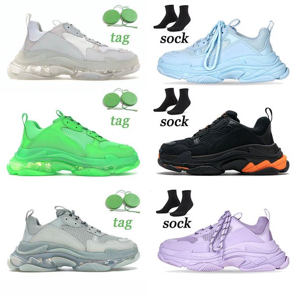 2021 triple s casual shoes mens rainbow clear sole white purple black red neon green navy beige crystal pink womens trainers platform sneake
2021 triple s casual shoes mens rainbow clear sole white purple black red neon green navy beige crystal pink womens trainers platform sneake