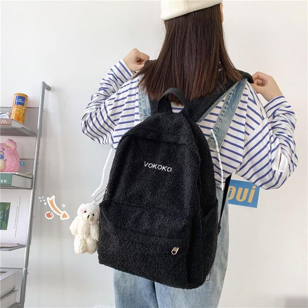 backpack cartoon plush rucksack high school teenager girls ins lapbackpacks bag students female cute tide travel pack
backpack cartoon plush rucksack high school teenager girls ins lapbackpacks bag students female cute tide travel pack